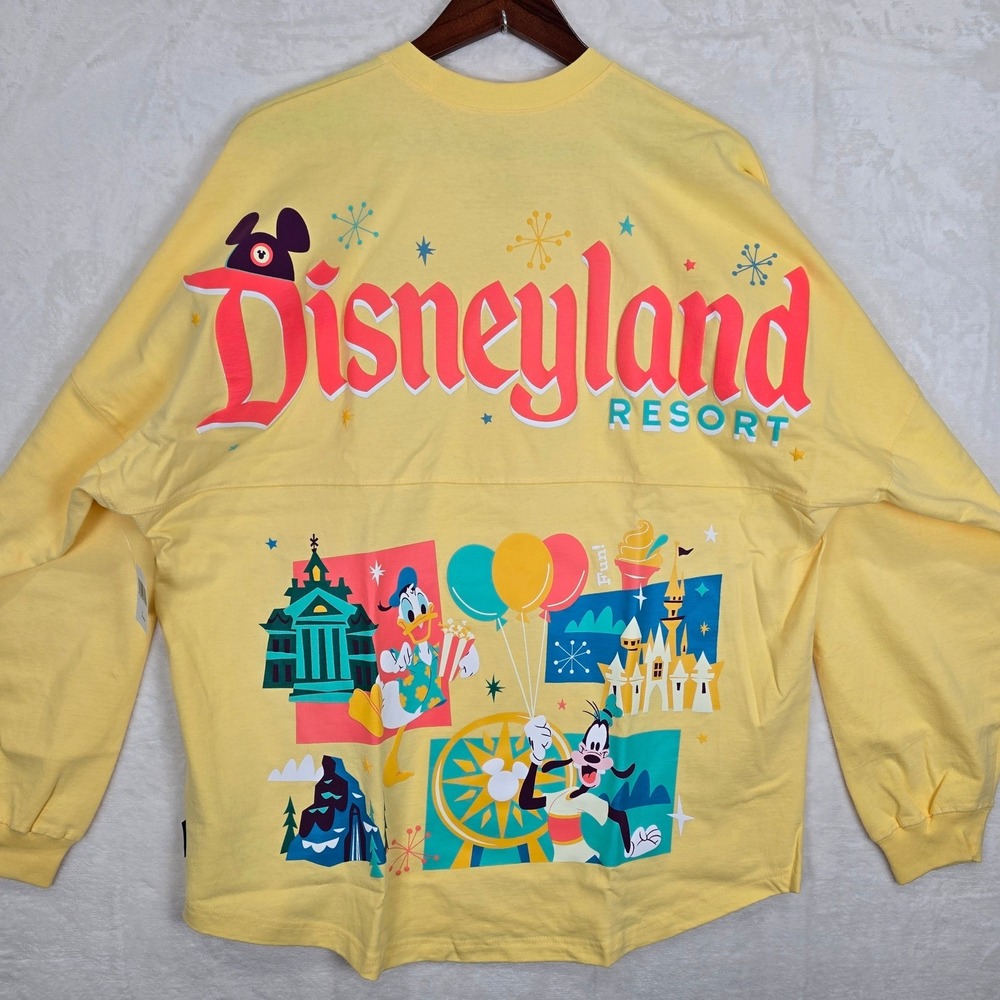 NWT Disney Spirit Jersey Disneyland Resort Play in the Park Unisex Adult XL